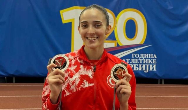 Eskişehirli milli sporcu Eda Nur Tulum Balkan Şampiyonası’nda tarih yazdı