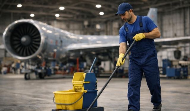 1’inci Hava Bakım Fabrika Müdürlüğü Eskişehir’de temizlik görevlisi alacak