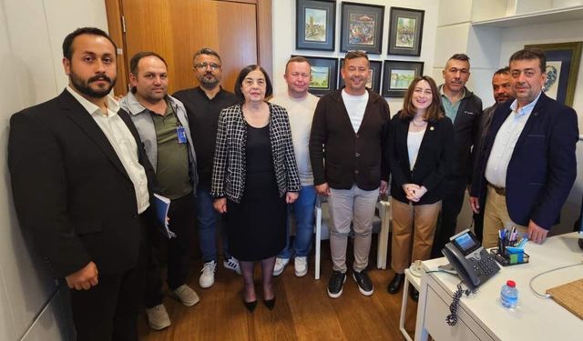 Eskişehirli maden işçileri Ankara’da hak arıyor: Jale Nur Süllü destek verdi