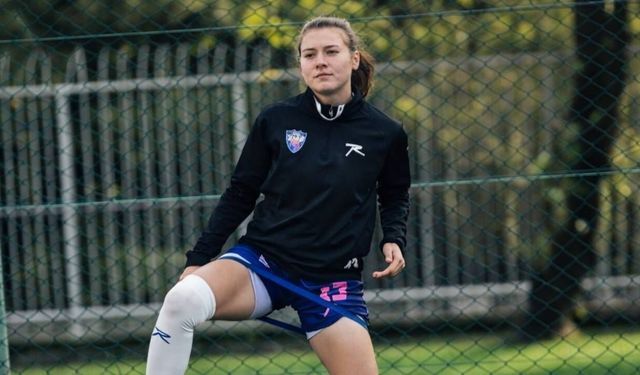 Eskişehirli futbolcu Eda Nur Özbay İspanya’da şampiyonluk yaşadı