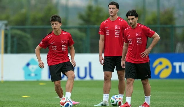 A Milli Takımda bayram izni sona erdi; Real Madrid'in yıldızı Arda Güler de milli takım kampına katıldı