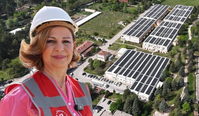 ESKİ'nin güneş enerji santrali çok önemli başarılara imza atıyor