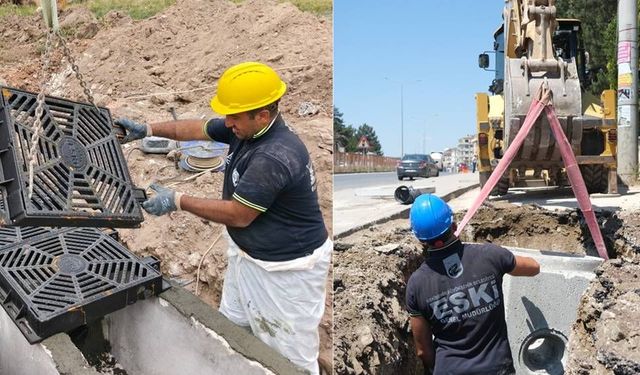 Eskişehir'de 2 farklı mahallede altyapı çalışmaları tamamlandı