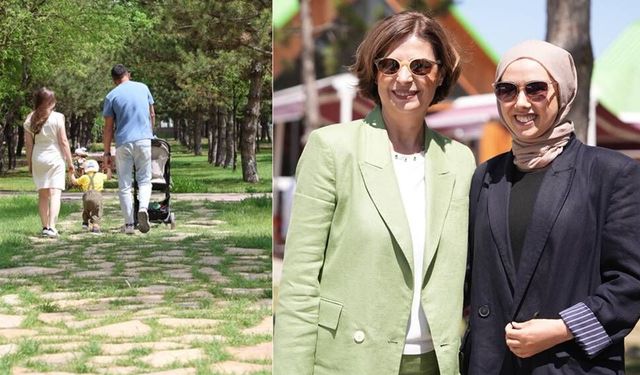 Geçen sene açılan bu park Eskişehir halkının buluşma noktası oldu