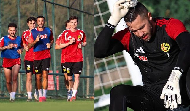 Eskişehirspor'da yeni sezon mesaisi sıcak havaya rağmen sürüyor