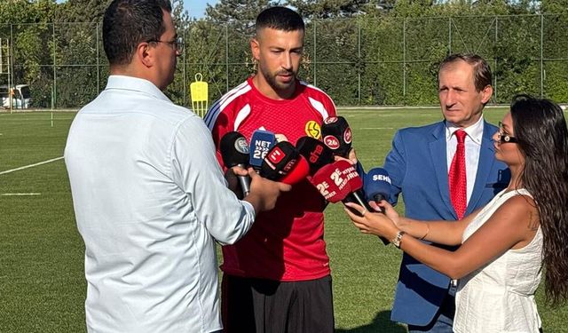 Eskişehirspor'un yeni golcüsü net konuştu ve hedefi açıkladı