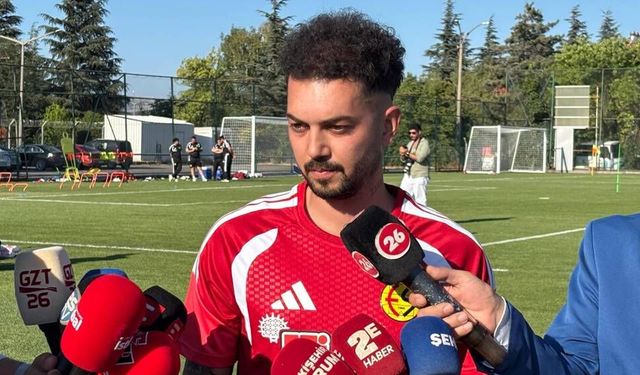 Babası Eskişehirspor'da forma giymişti; Şimdi sıra oğlunda