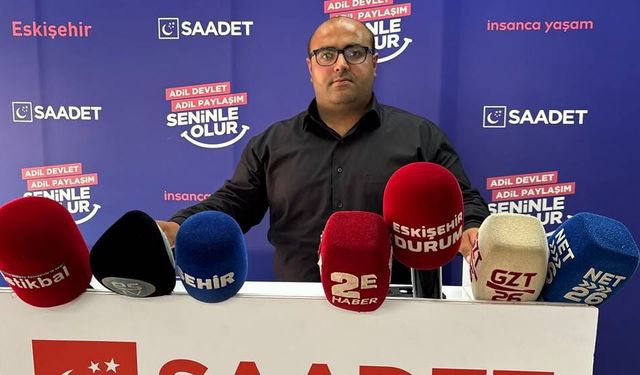 Saadet Partili Mehmet Aygün: "Kaynaklar gösteriş için harcanıyor"