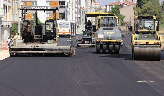 Eskişehir'in en işlek caddelerinden birisi; Çalışmalar tamamlandı