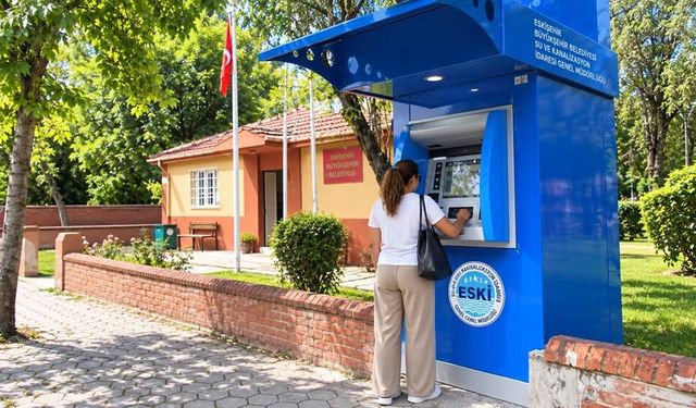 Eskişehir'in o mahallesine su yükleme ATM'si kurulacak