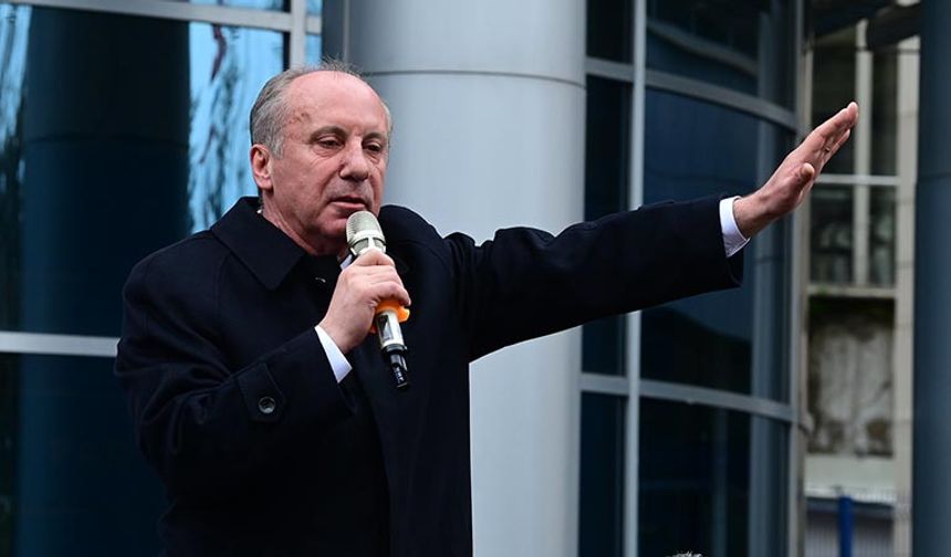 Muharrem İnce'den Erdoğan'a tarım eleştirisi