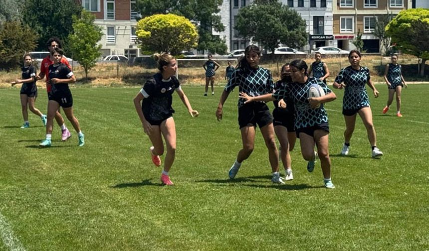 Eskişehir’de ragbi heyecanı yaşandı; Müthiş bir mücadele vardı