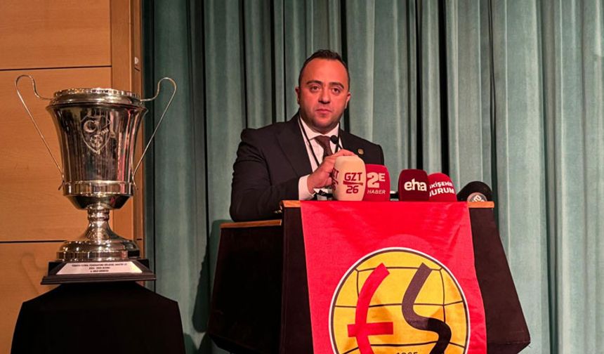 Eskişehirspor Kulüp Başkanı Entok'tan Genel Kurul salonunda sitem dolu sözler
