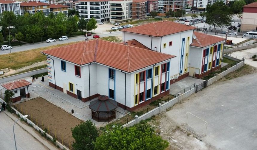 Eskişehir'e yeni bir anaokulu daha kazandırılıyor; 279 öğrenci öğrenim görebilecek