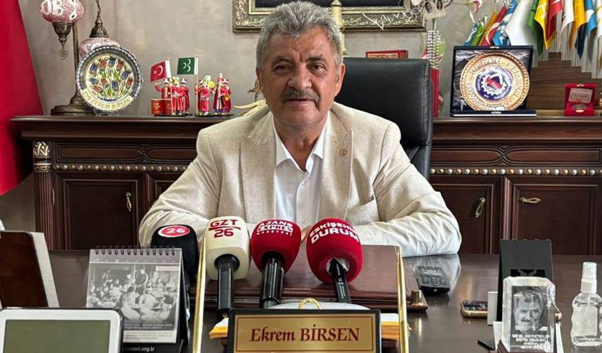 Ekrem Birsen'den e-haciz uygulamasına tepki; “Esnaf nefes almakta zorlanıyor”