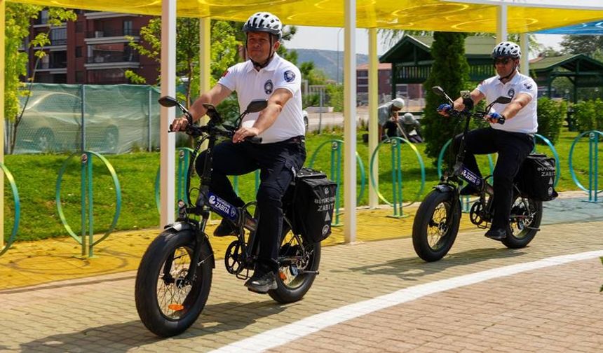 Eskişehir'de zabıta artık elektrikli bisikletlerle de denetim yapacak