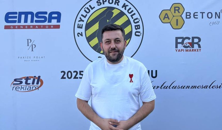 Ömürcan Kılıç: "2 Eylülspor ve genç sporcuların her zaman yanındayız"