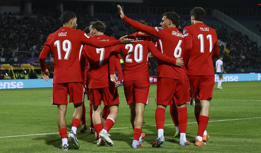 A Milli Takımımız Bulgaristan'da 6 gol atarak kazandı