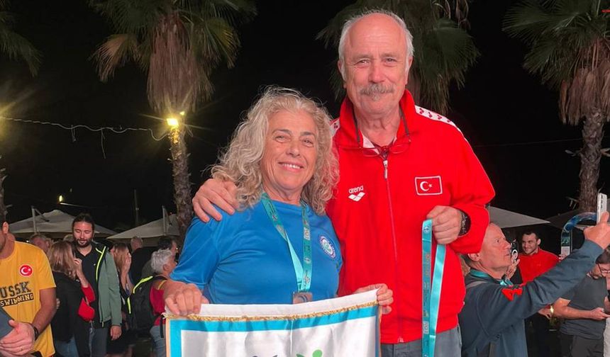 Fethiye Sporfest Açık Su Yüzme Yarışları’na Eskişehir damgası