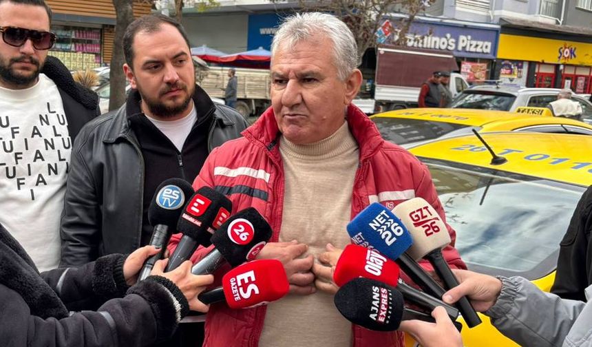 35 yıllık taksici isyan etti; “Kulübemizi kaldırdılar, işimiz yarı yarıya azaldı”