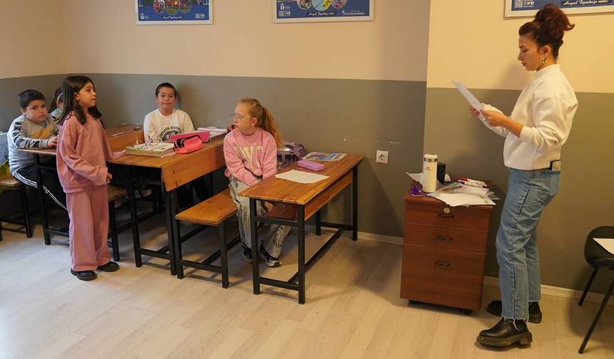 Eskişehir'de öğrenciler bu proje ile derslerini pekiştiriyor