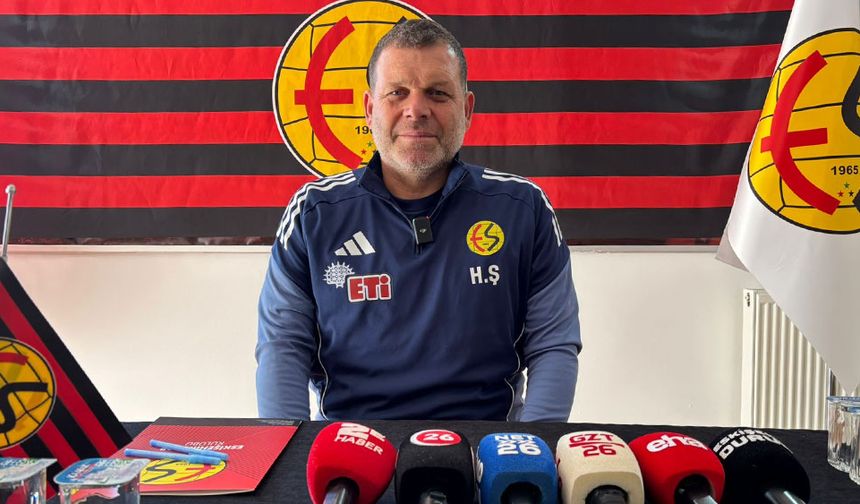Eskişehirspor Teknik Direktörü Hakan Şapçı basın mensuplarının sorularını yanıtladı