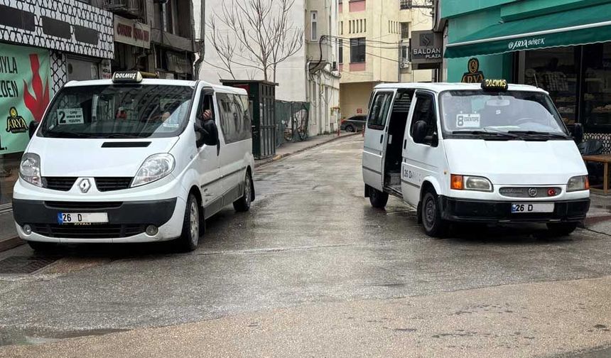 Eskişehir'de dolmuş ve taksiler için zam talep edildi; İşte son gelişmeler