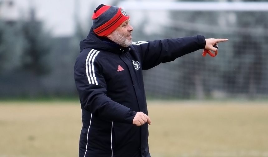 Eskişehirspor 3 maçlık zorlu bir periyoda giriyor; Hakan Şapçı beklentisini açıkladı