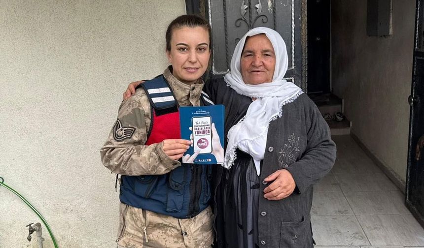 Jandarma Eskişehir dahil pek çok ilde KADES için sahaya indi