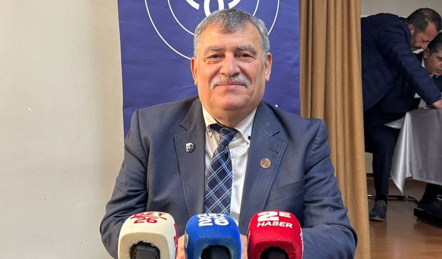 Erol Ger yeniden başkan seçildi; Okullardaki sıkıntıları anlattı