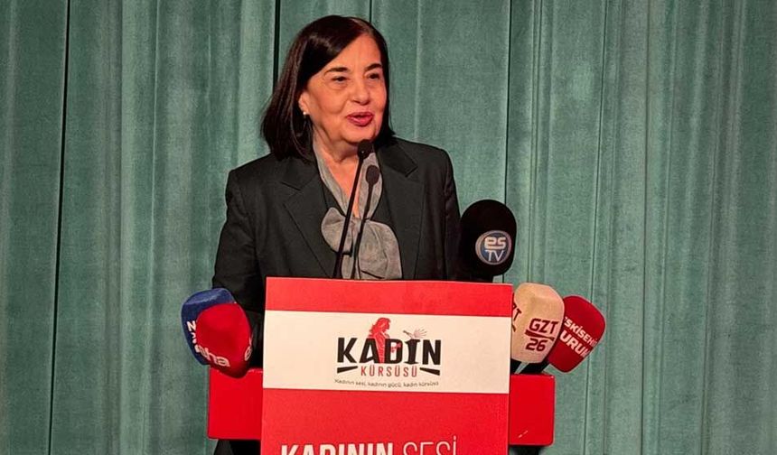 Jale Nur Süllü Eskişehir’den çağrı yaptı; "Bizi yok sayan anlayıştan kurtulacağız"