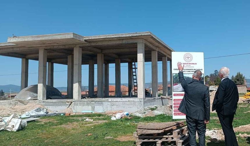 Eskişehir'in o ilçesine yeni bir Aile Sağlığı Merkezi kazandırılacak