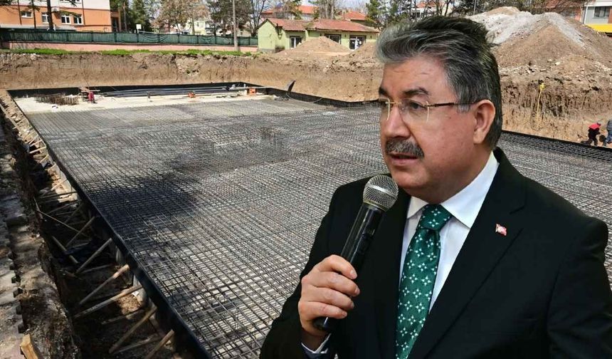 Alpu’da yeni kaymakamlık binasında çalışmalar sürüyor; Vali Erdinç Yılmaz da açıklama yaptı