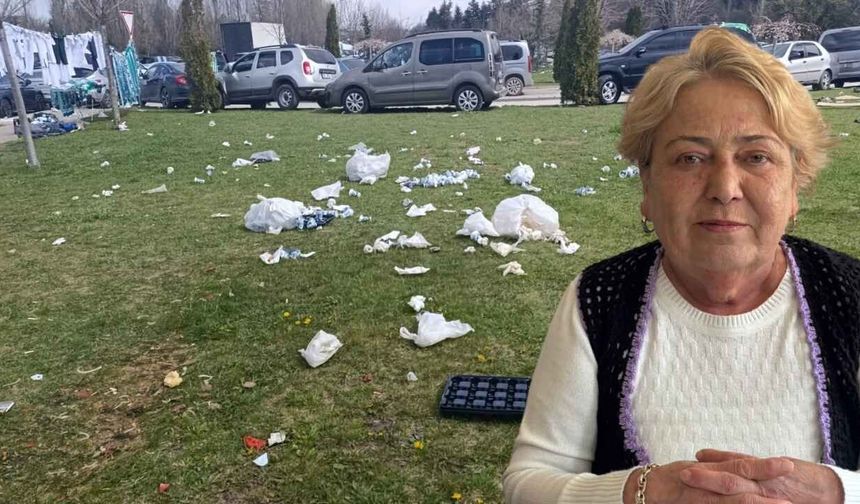 Ayfer Çelik Eskişehir’deki maç günü sonrası çevre kirliliğine dikkat çekti