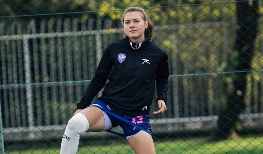 Eskişehirli futbolcu Eda Nur Özbay İspanya’da şampiyonluk yaşadı