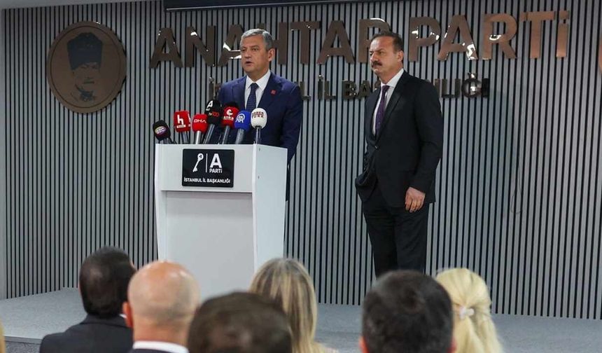 Özgür Özel'den Anahtar Parti ile ittifak düşüncesine yeşil ışık; "Bazen ittifaka millet zorlar"