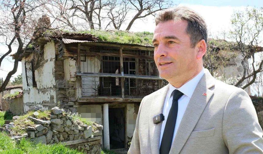 Sivrihisar’da o konak için restorasyon çalışmaları başlatıldı; Habil Dökmeci süreci anlattı