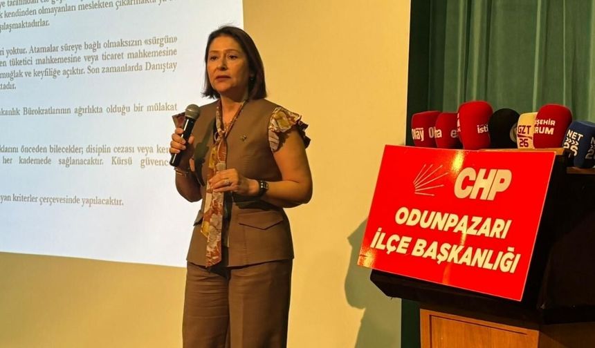 Şule Özsoy Boyunsuz Eskişehir'de konuştu; "Çitileye çitileye arındıracağız"