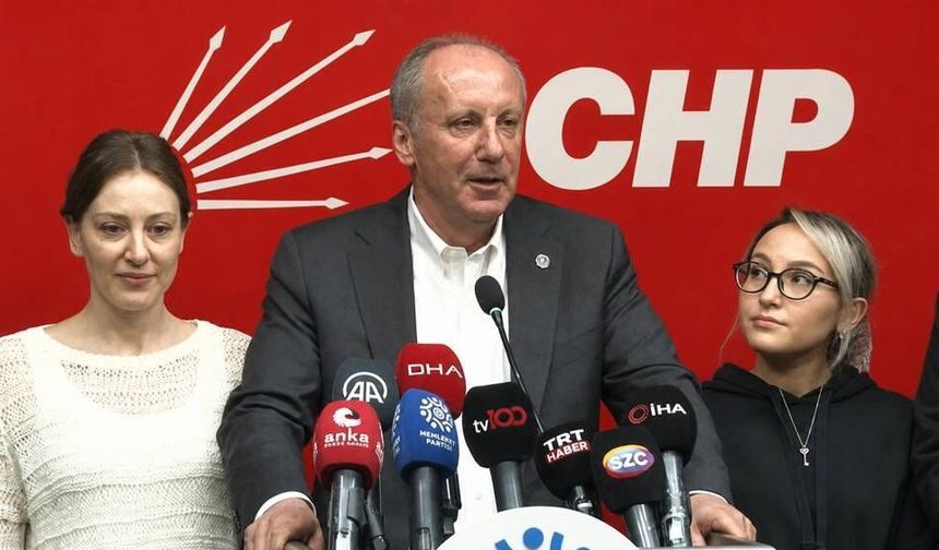 Muharrem İnce Yusuf Tekin'i sert sözlerle eleştirdi