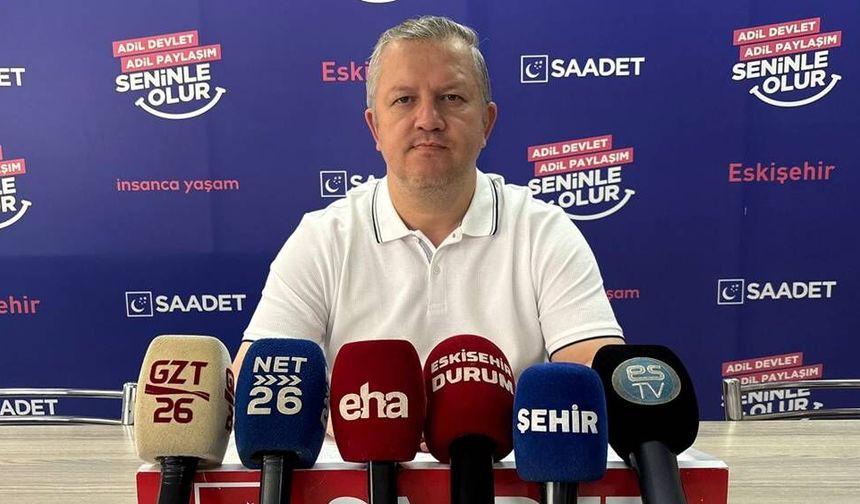 Saadet Partili Yasin Yentürk: "Ateş bacayı çoktan sardı"