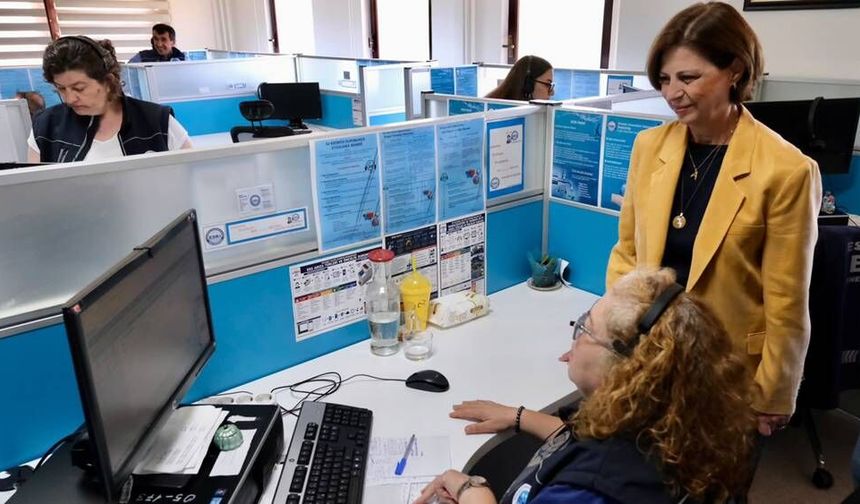 Ayşe Ünlüce'den ESKİ'nin Alo 185 Çağrı Merkezi'ne yakın takip