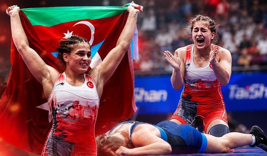 Genç sporcumuz Özdenur Özmez dünya şampiyonu oldu