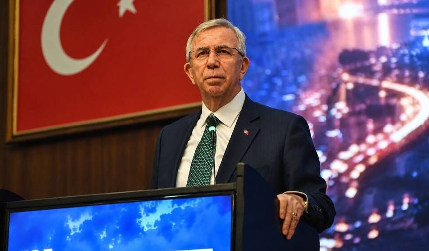 Mansur Yavaş: "Hiç kimseyi peşinen suçlu ilan edemezsiniz"