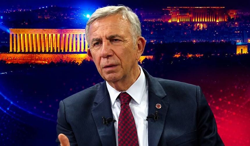 Ankara Büyükşehir Belediye Başkanı Mansur Yavaş'tan anlamlı çağrı