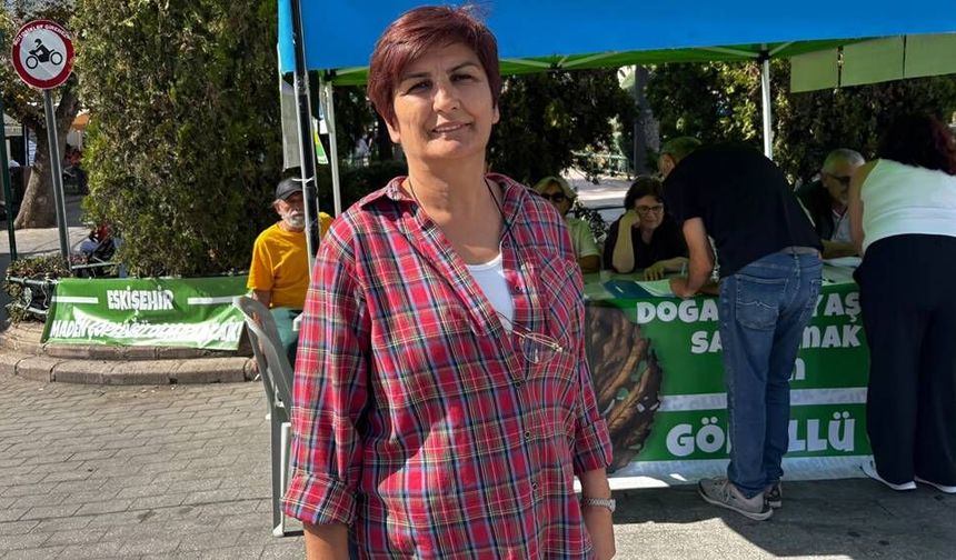 Fatma Filiz Özkoç Alpu Ovası için hedeflenen imza sayısını açıkladı