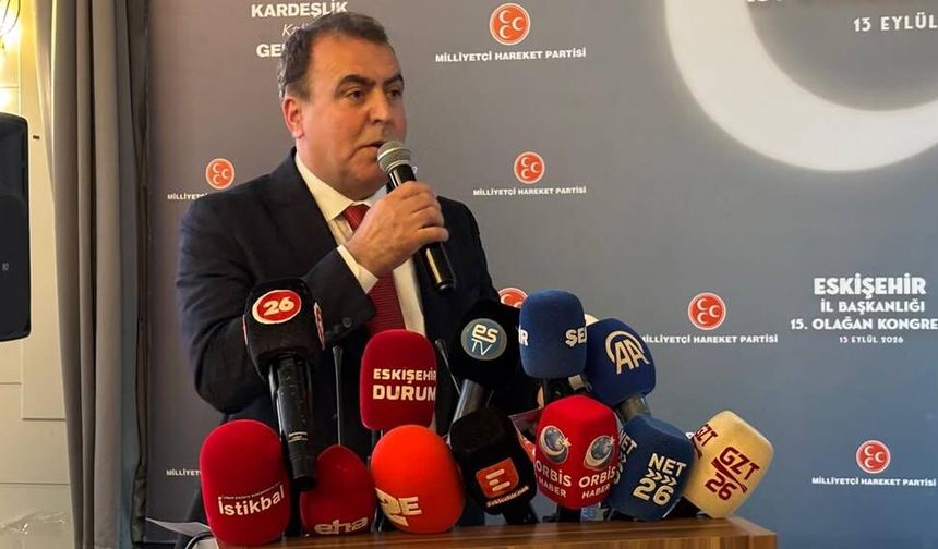 MHP Eskişehir İl Başkanı Ayhan Sezer hedeflerini açıkladı