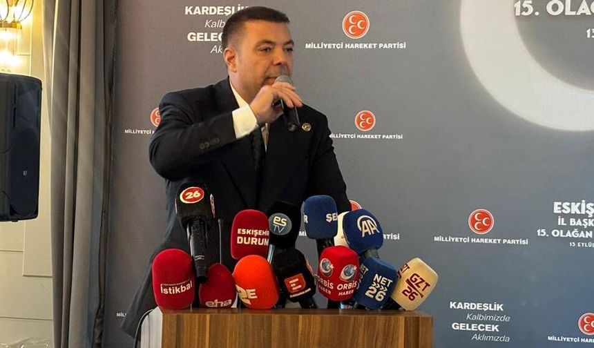 MHP’li Özgür Bayraktar Eskişehir’den seslendi: "Tarihi bir adım"