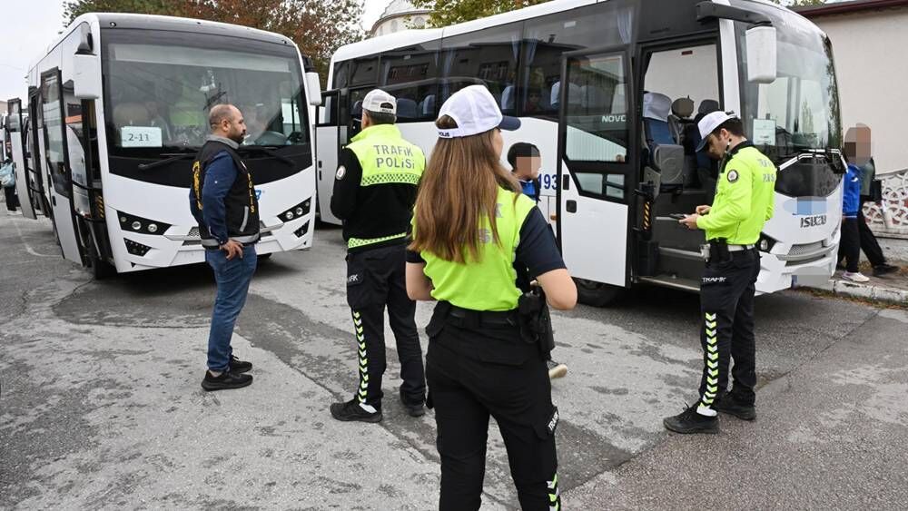 Eskişehir’de okul servisleri ve çevrelerine sıkı denetim
