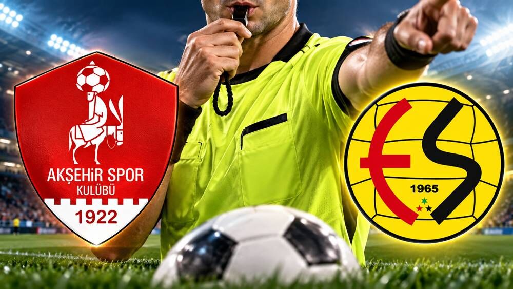 Konya Akşehirspor - Eskişehirspor maçının hakemi belli oldu
