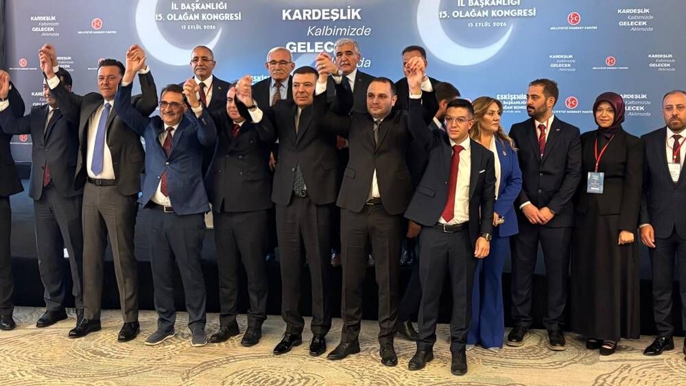 MHP Eskişehir İl Kongresi tamamlandı; İşte yeni oluşan yönetim kurulu